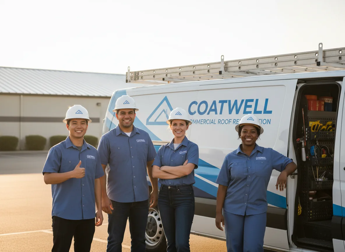 Commercial roof coating company in Newcastle, UT